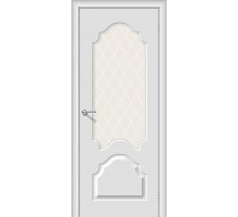 Дверь Браво Скинни-33 Fresco White Сrystal