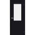 Дверь Браво Браво-7 Total Black Wired Glass 12,5