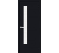 Дверь Браво Браво-9 Total Black Wired Glass 12,5