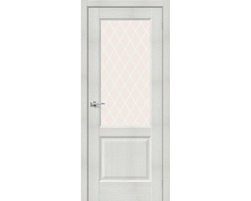 Дверь Браво Неоклассик-33 Bianco Veralinga White Сrystal