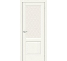 Дверь Браво Неоклассик-33 White Wood White Сrystal