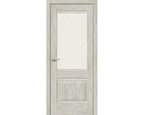 Дверь Браво Прима-3 Chalet Provence White Сrystal Mr.Wood