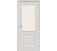 Дверь Браво Прима-3 Look Art White Сrystal Mr.Wood