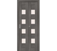 Дверь Браво складная Браво-23 Grey Melinga Magic Fog Mr.Wood