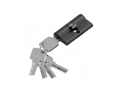 Цилиндр для замка KZZ-6.3S 5628/28 SBlack