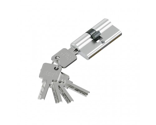Цилиндр для замка KZZ-6.3S 5628/28 SChrome