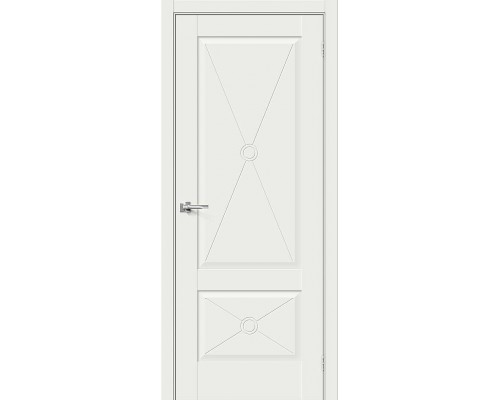 Дверь Браво Прима-12.Ф2 White Matt