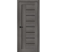 Дверь Браво Браво-29 Grey Melinga Black Shine