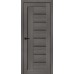 Дверь Браво Браво-29 Grey Melinga Black Shine