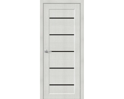 Дверь Браво Мода-22 Black Line Bianco Melinga Mr.Wood