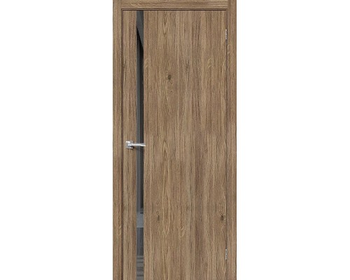 Дверь Браво Браво-1.55 Original Oak Mirox Grey Mr.Wood