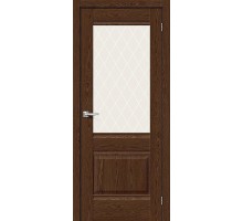 Дверь Браво Прима-3 Brown Dreamline White Сrystal Mr.Wood