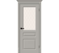 Дверь Браво Скинни-15.1 Greyny White Сrystal
