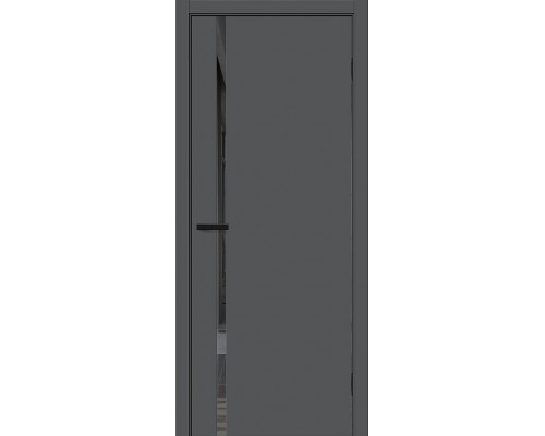 Дверь Браво-0.40 П Stormy Silk Mirox Grey Браво, Bravo