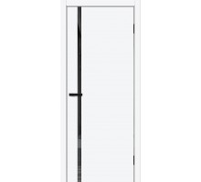 Дверь Браво-0.40 П White Silk Mirox Grey Браво, Bravo