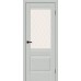 Дверь Браво Прима-3 Grey Silkwood White Сrystal