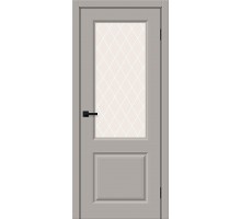 Дверь Скинни-13 Grey Pro White Сrystal Браво, Bravo Дверь Скинни-13 Grey Pro White Сrystal Браво, Bravo