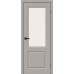 Дверь Скинни-13 Grey Pro White Сrystal Браво, Bravo