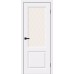 Дверь Скинни-13 White Pro White Сrystal Браво, Bravo