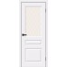 Дверь Скинни-15 White Pro White Сrystal Браво, Bravo