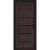Дверь входная Bravo R Борн/SBlack Букле черное/Wenge Melinga