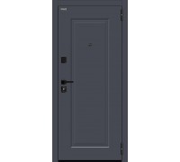 Дверь входная Bravo R Айкон/SBlack Graphite Shell/White Silk