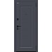 Дверь входная Bravo R Айкон/SBlack Graphite Shell/White Silk