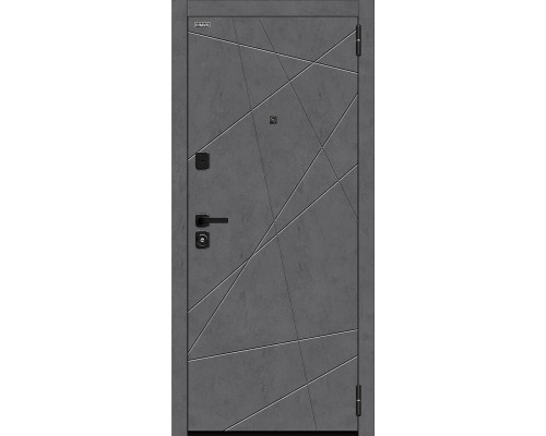 Дверь входная Bravo R Граффити-5/SBlack Slate Art/Look Art