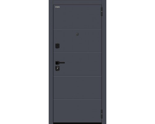 Дверь входная Bravo R Прайм/SBlack Graphite Shell/Nordic Oak