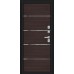 Дверь входная Bravo Thermo Thermo Лайн/BChrome Букле черное/Wenge Melinga