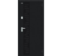 Дверь входная Bravo Thermo Thermo Техно Д2/BChrome Букле черное/Wenge Melinga
