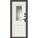 Дверь входная Bravo Thermo Шелтер СДР/SBlack Старк шоколад/White Sand