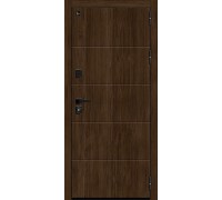 Дверь входная Bravo Z Глори/SBlack Pecan/Cappuccino Melinga