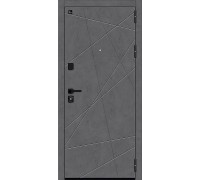 Дверь входная Bravo Z Граффити-5/SBlack Slate Art/Look Art/Лунный камень