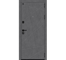 Дверь входная Bravo Z Граффити-5/SBlack Slate Art/Look Art/Лунный камень