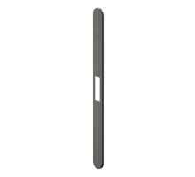 Дверная защелка Лицевая планка FF-3 SGraphite