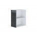 Vivat Комплектующие/Декоративные элементы Фасад боковой Валерия-М для верхнего шкафа Черный металлик 716*315*16