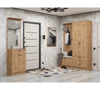 Vivat Прихожая Стиль-04 Wotan Oak 2S/Дуб Вотан 2110*2200*380